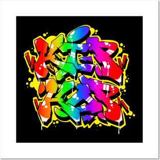 Hip-Hop Graff Posters and Art